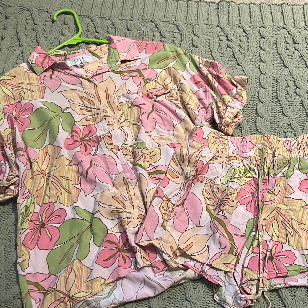 Floral 2pc beach Set
